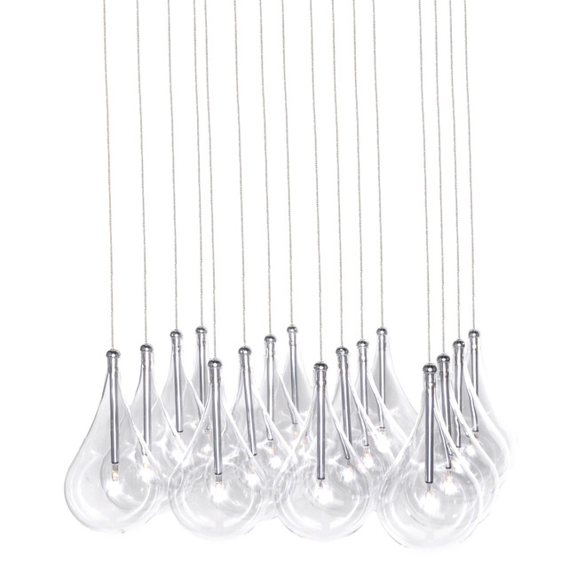 Larmes Square Suspension - Floor Model by Et2