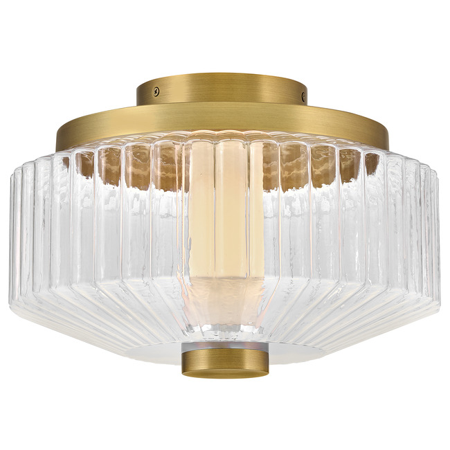 Reign Semi Flush Ceiling Light by Fredrick Ramond