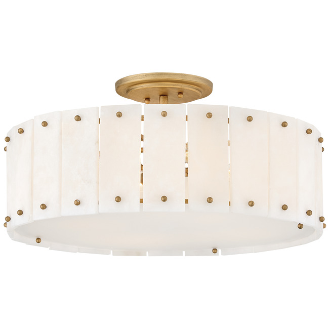 Simone Semi Flush Ceiling Light by Fredrick Ramond