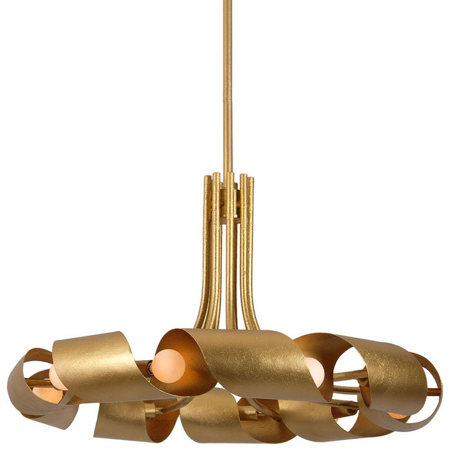 Ribbon Pendant by Kalco