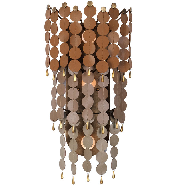 Pelt Wall Sconce by Kalco