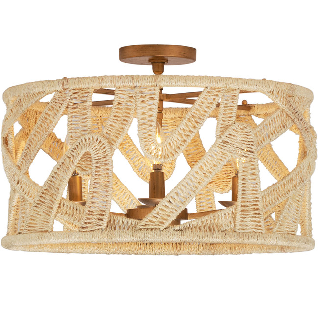 Soga Pendant / Semi Flush Ceiling Light by Kalco
