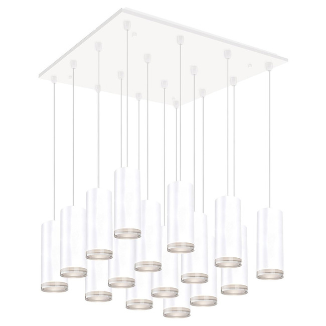 Cameo Square Multi Light Pendant by Kuzco Lighting