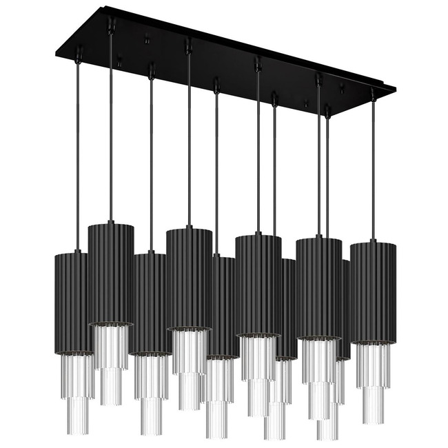 Bordeaux Linear Multi Light Pendant by Kuzco Lighting Bordeaux Linear Multi Light Pendant by Kuzco Lighting