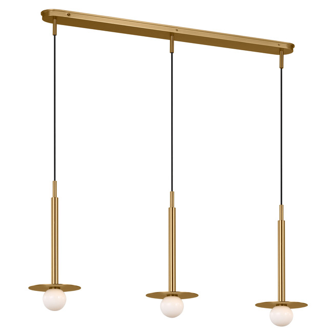 Nodes Linear Multi Light Pendant by Visual Comfort Studio
