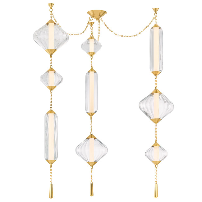 Fiorello Chandelier by Corbett Lighting