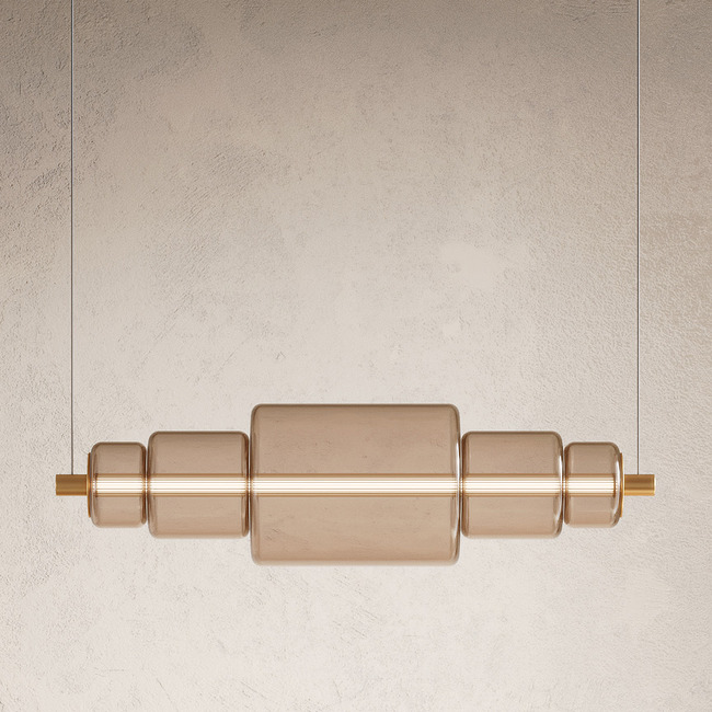 Emozione Horizontal Short Pendant by Fisionarte