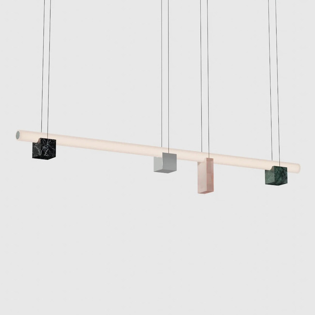 Isle 03B Linear Pendant by Lambert & Fils Studio