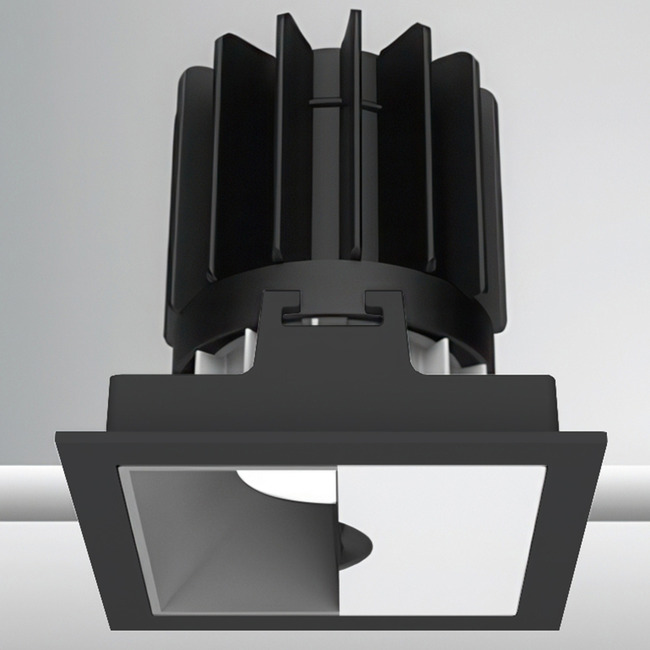 Luca 2.7" Square Wall Wash Downlight with Trim by PureEdge Lighting