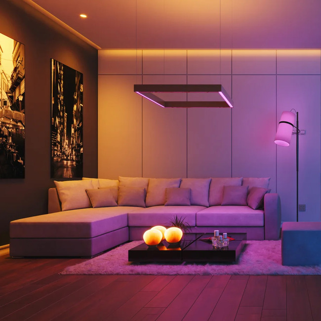 Verge Ceiling Trucolor RGBTW Drywall Plaster-In System 24V by PureEdge Lighting