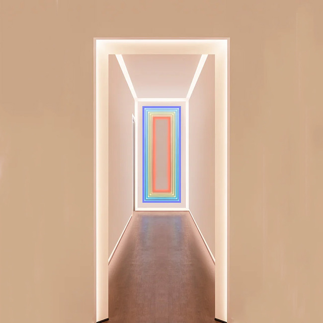 Verge Corner Trucolor RGBTW Drywall Plaster-In System 24V by PureEdge Lighting