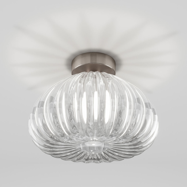 Diamante Semi Flush Mount by Vistosi