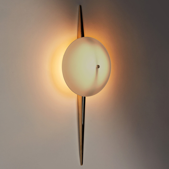 The Laddi Round Wall Light by Roll & Hill
