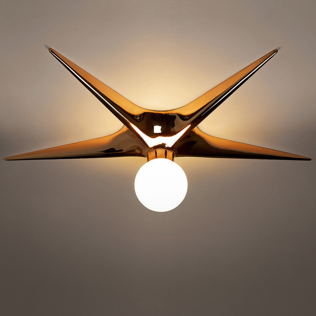 The Laddi Globe Ceiling Light by Roll & Hill