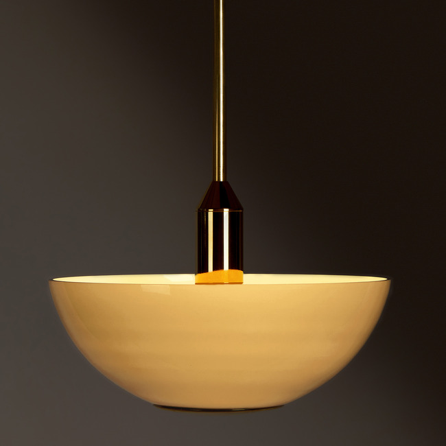 The Laddi Pendant w/ Star Canopy by Roll & Hill