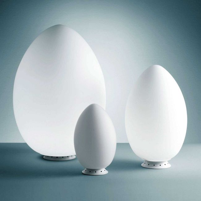 Uovo Table Lamp by Fontana Arte