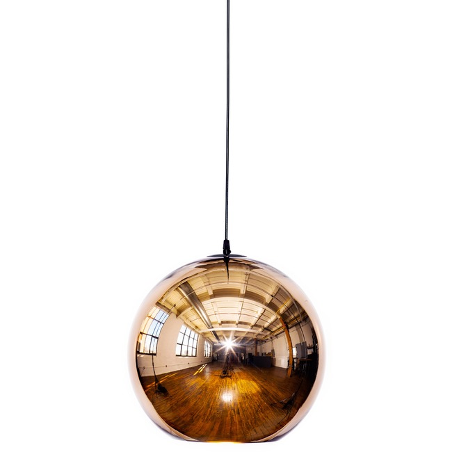 Fort Knox Spun Metal Mini Pendant by Viso