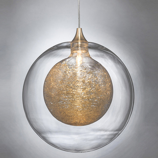 Shakuff Kadur Gold Drizzle Pendant - Floor Model by Shakuff