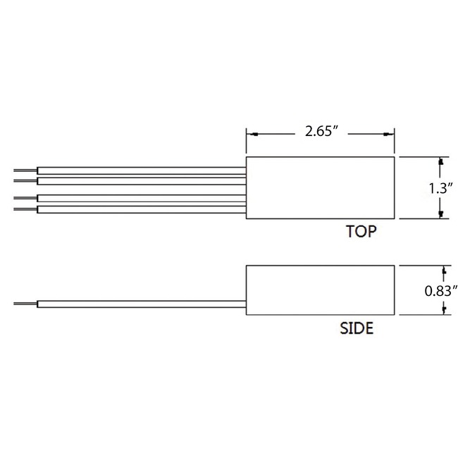 75W 24V AC Class 2 LED Power Supply by PureEdge Lighting