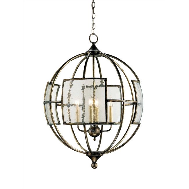 Broxton Orb Chandelier by Currey and Company