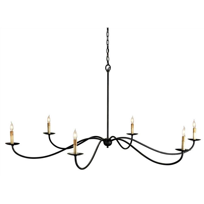 Saxon Chandelier by Currey and Company