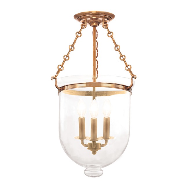 Hampton C1 Semi Flush Ceiling Light by Hudson Valley Lighting