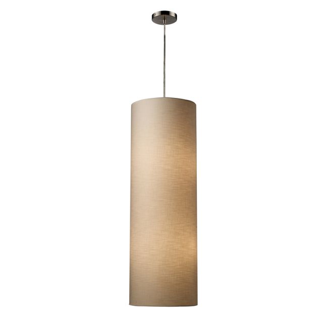 Fabric Cylinders Pendant by Elk Home