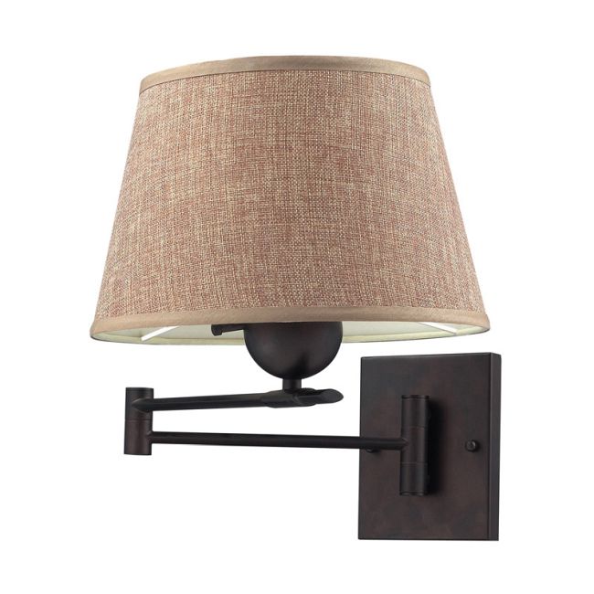 Lanza Swing Arm Wall Sconce  by Elk Home