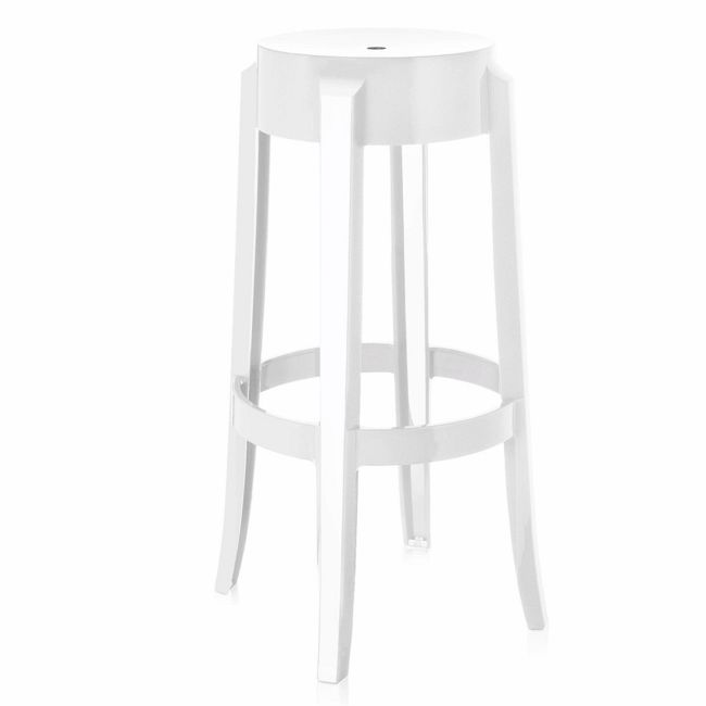 Charles Ghost Bar Stool - 2 Pack by Kartell