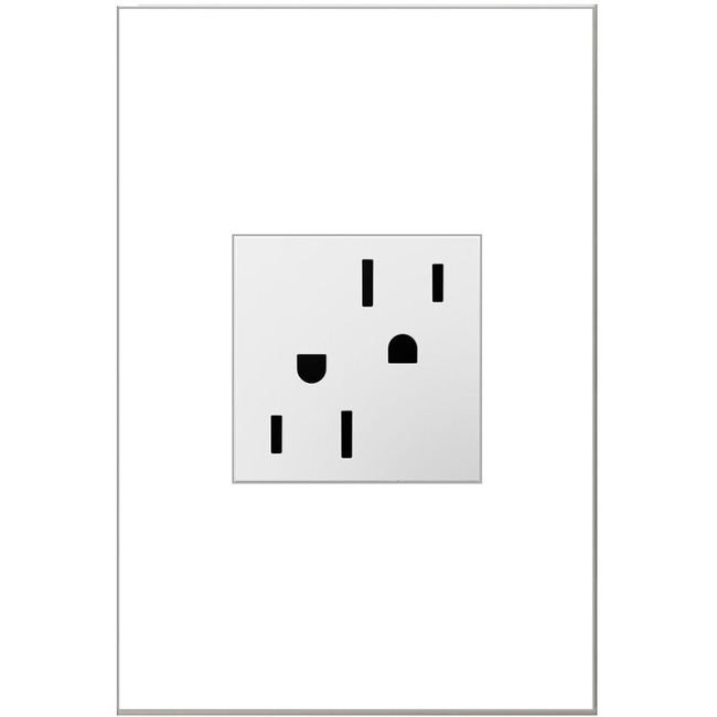 Tamper Resistant 15 Amp Outlet by Legrand Adorne