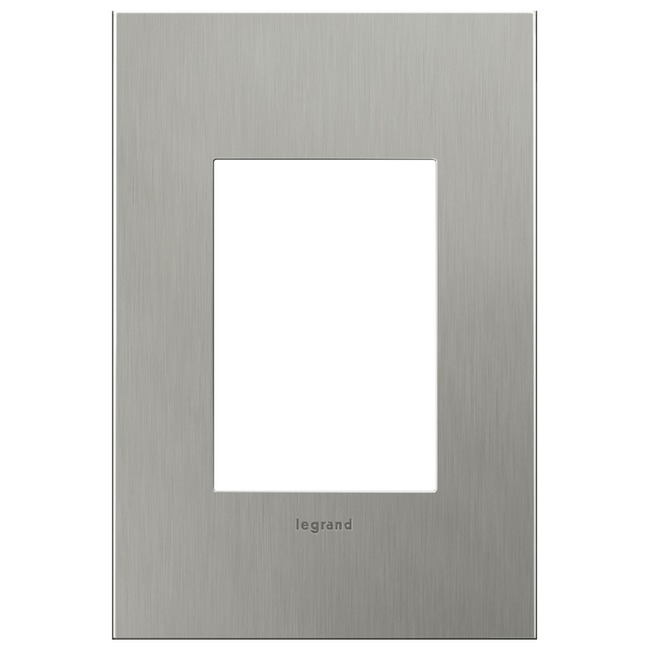 Adorne Metal 1-Gang Plus Size Wall Plate by Legrand Adorne