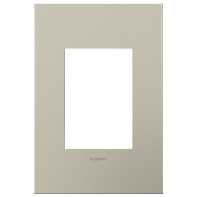 Adorne Cast Metal 1-Gang Plus Size Wall Plate by Legrand Adorne