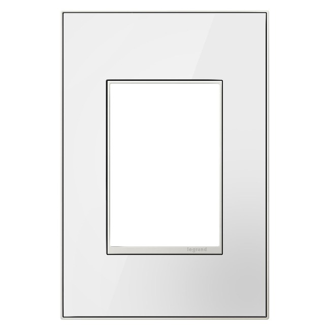 Adorne Real Material 1-Gang Plus Size Wall Plate by Legrand Adorne