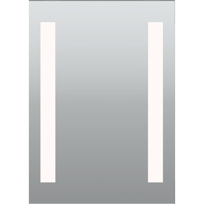 Twin Slim Surface Mount LED Mirror