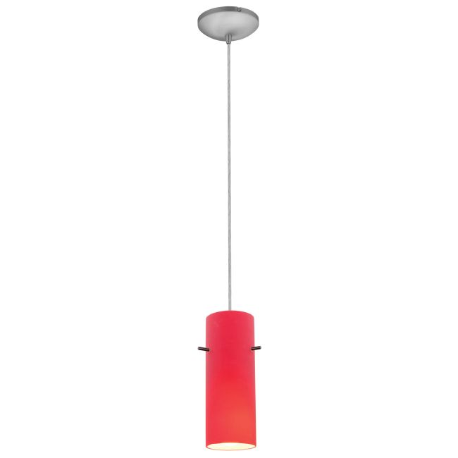 Glass Cylinder Cord Pendant by Access