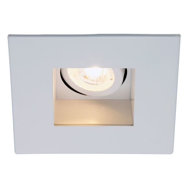 4IN Square Regressed Adjustable Trim for Shallow Housings by Beach Lighting