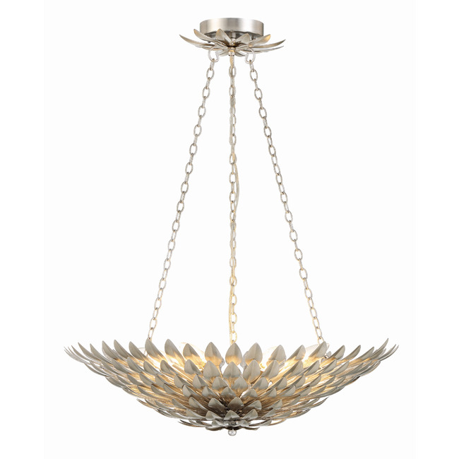 Broche Bowl Chandelier by Crystorama