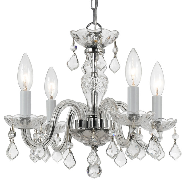 Traditional Crystal 1064 Mini Chandelier by Crystorama