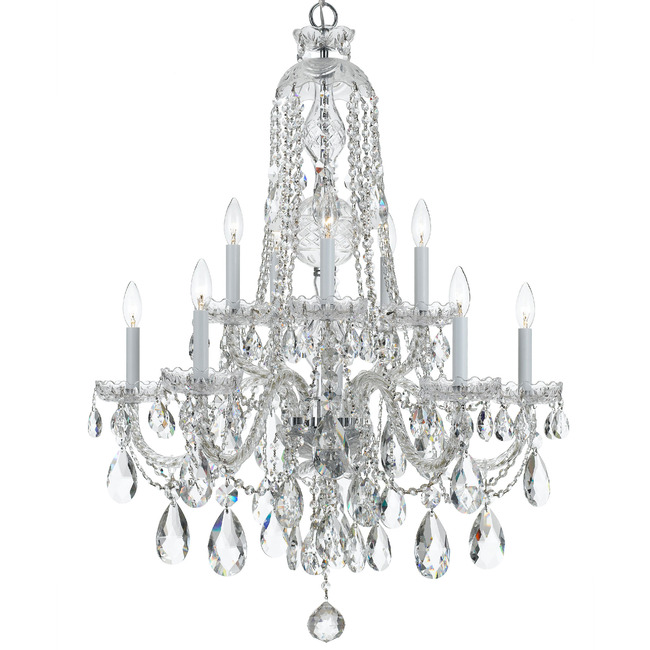 Traditional Crystal 1110 Chandelier by Crystorama