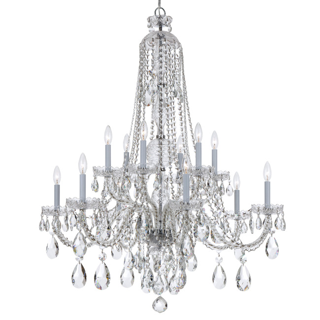 Traditional Crystal 1112 Chandelier by Crystorama