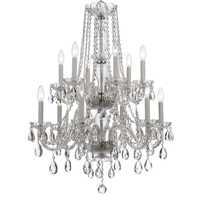 Traditional Crystal 1137 Chandelier by Crystorama
