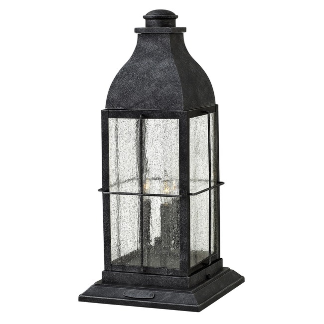 Bingham 120V Outdoor Pier Mount Lantern  by Hinkley Lighting