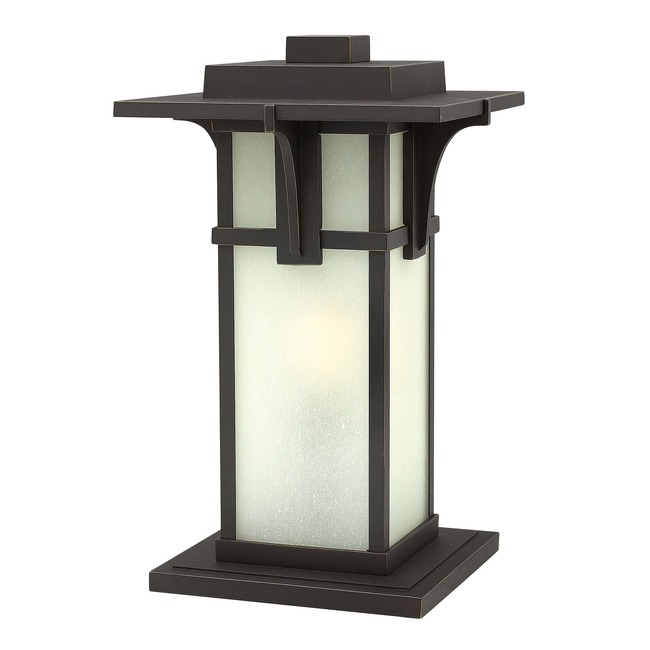 Manhattan 120V Outdoor Pier Mount Lantern by Hinkley Lighting