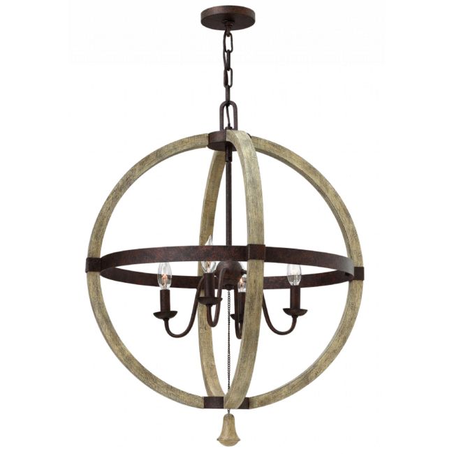 Middlefield Inner Light Sphere Chandelier by Fredrick Ramond