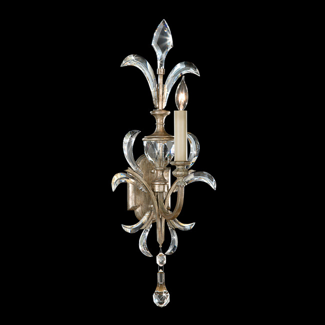Beveled Arcs Fleur Wall Sconce by Fine Art Handcrafted Lighting