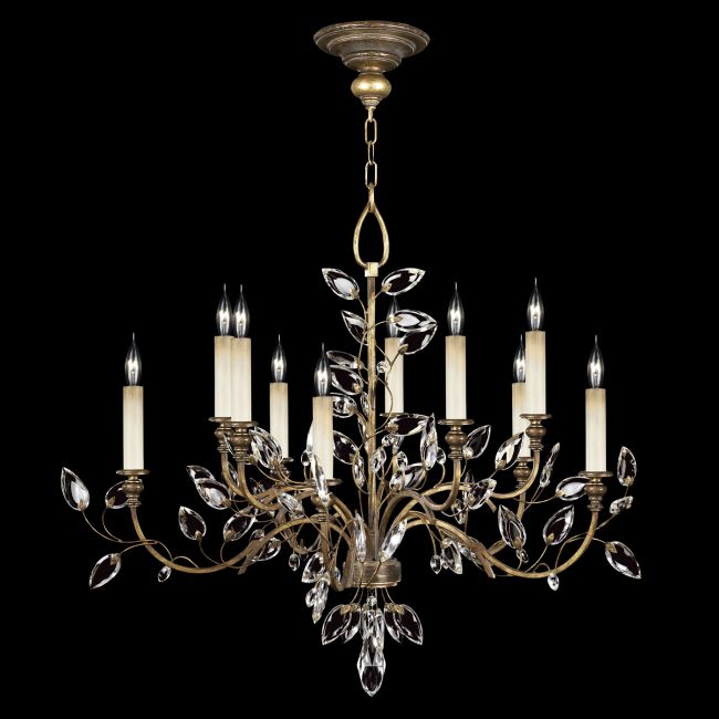 Crystal Laurel Chandelier by Fine Art Handcrafted Lighting