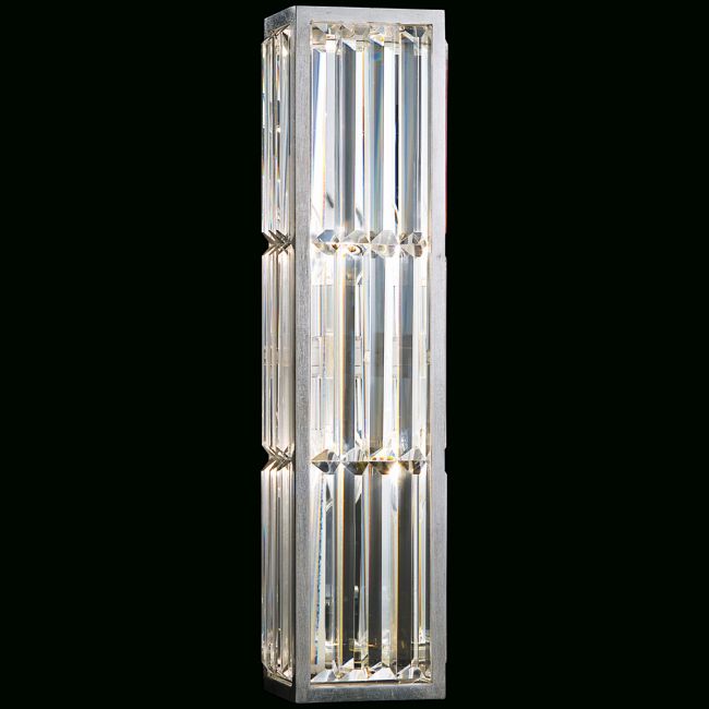 Crystal Enchantment Rectangle Wall Light by Fine Art Handcrafted Lighting