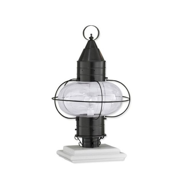 Classic Onion Outdoor Post Mount  by Norwell Lighting