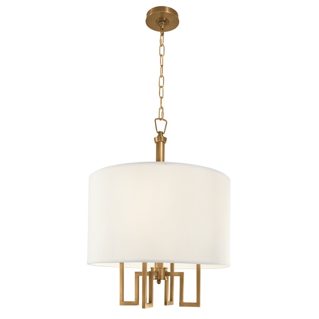 Maya Drum Shade Chandelier by Norwell Lighting