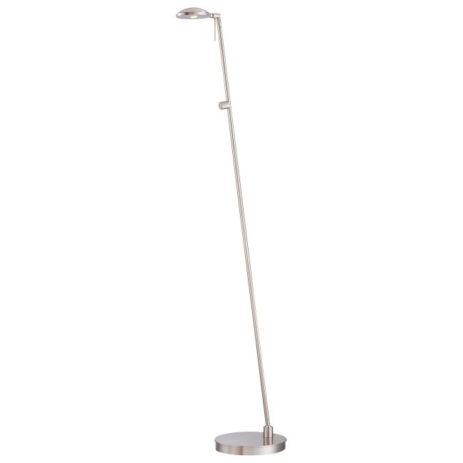 Georges LED Round Head Reading Room Pharmacy Floor Lamp by George Kovacs